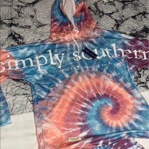 NEW TIE DYE LOUNGE SET SIMPLY SOUTHERN